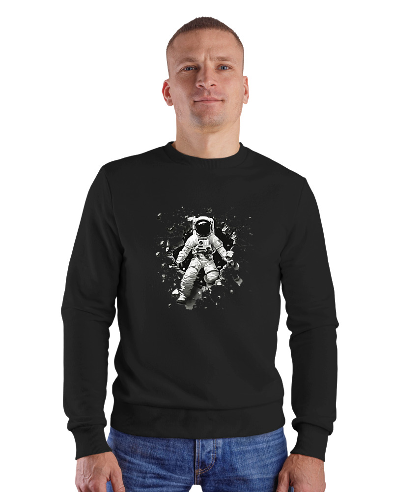 Astronaut Breaking The Wall - Image 1