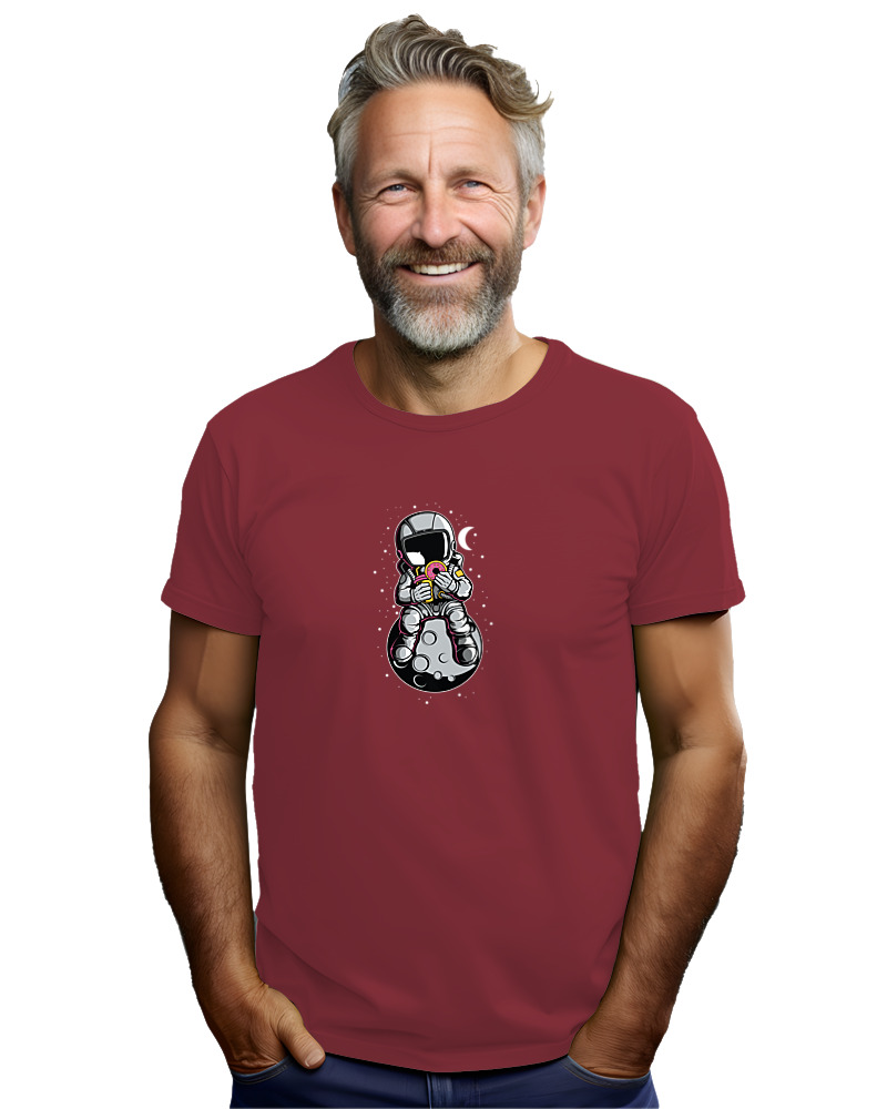 Astronaut Eating Donuts - Image 2