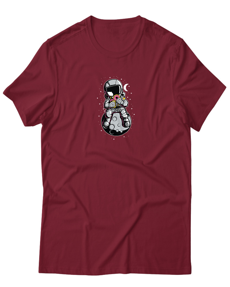 Astronaut Eating Donuts - Image 0