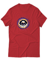 T-Shirt Αντρικό - Astronaut Face - Color Thumbnail Κόκκινο