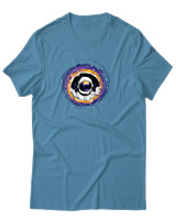 T-Shirt Αντρικό - Astronaut Face - Color Thumbnail Τιρκουάζ