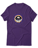 T-Shirt Αντρικό - Astronaut Face - Color Thumbnail Σκούρο Μωβ