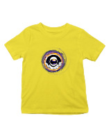 T-Shirt  Παιδικό - Astronaut Face - Color Thumbnail Κίτρινο