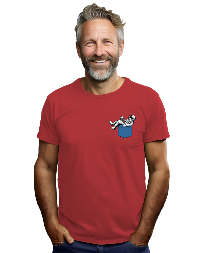 T-Shirt Αντρικό - Astronaut Pocket - Image 2