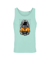 Αμάνικο Μπλουζάκι Αντρικό - Astronaut Prisoner - Color Thumbnail Arctic Blue