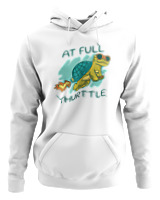 Φούτερ με κουκούλα Αντρικό - At Full Turtle - Color Thumbnail ΄Ασπρο