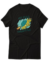 T-Shirt Αντρικό - At Full Turtle - Color Thumbnail Μαύρο