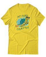 T-Shirt Αντρικό - At Full Turtle - Color Thumbnail Χρυσό Κίτρινο