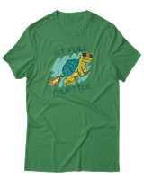 T-Shirt Αντρικό - At Full Turtle - Color Thumbnail Πράσινο