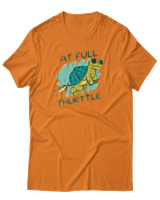 T-Shirt Αντρικό - At Full Turtle - Color Thumbnail Πορτοκαλί