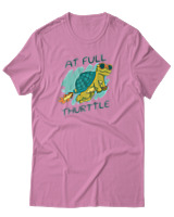 T-Shirt Αντρικό - At Full Turtle - Color Thumbnail Ροζ