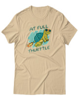 T-Shirt Αντρικό - At Full Turtle - Color Thumbnail Μπεζ