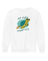 Φούτερ χωρίς κουκούλα Αντρικό - At Full Turtle - Color Thumbnail 'Ασπρο