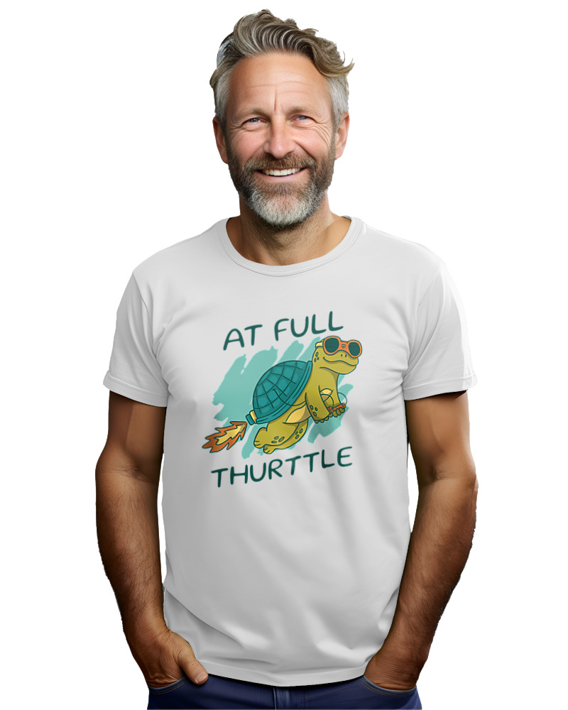 T-Shirt Unisex - At Full Turtle - Image 2