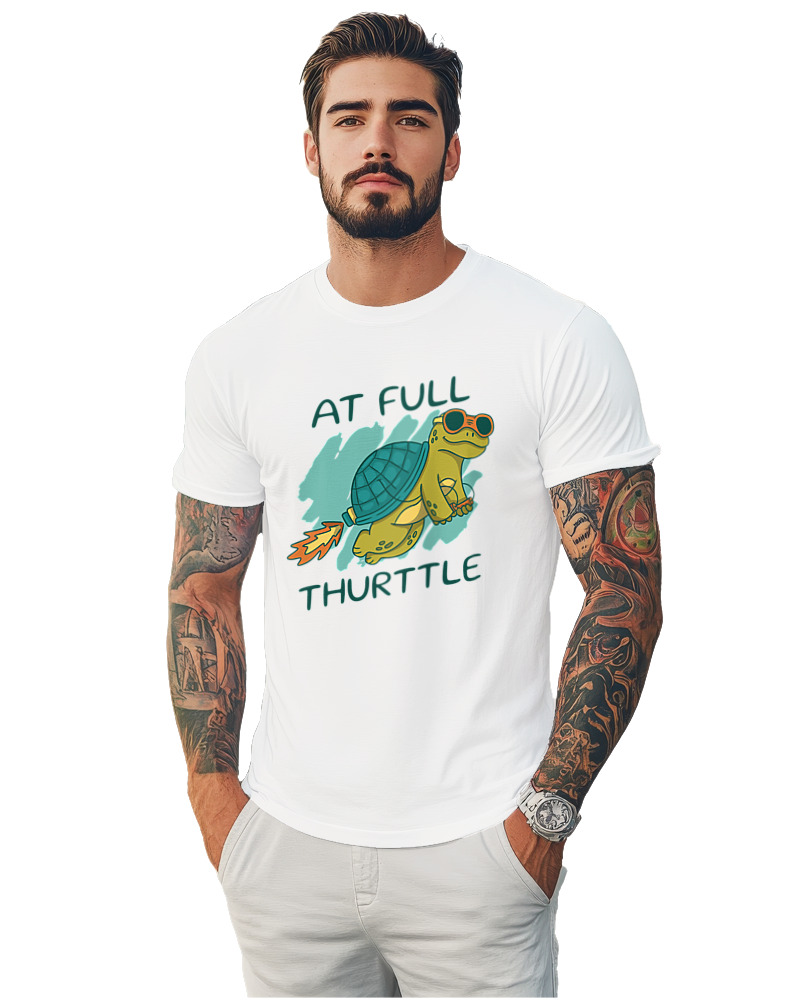 T-Shirt Unisex - At Full Turtle - Image 1