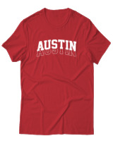 T-Shirt Αντρικό - Austin Double - Color Thumbnail Κόκκινο