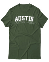 T-Shirt Αντρικό - Austin Double - Color Thumbnail Κυπαρισσί