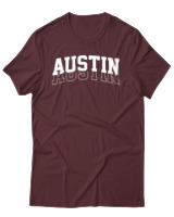T-Shirt Αντρικό - Austin Double - Color Thumbnail Μπορντό