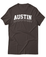 T-Shirt Αντρικό - Austin Double - Color Thumbnail Καφέ