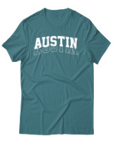 T-Shirt Αντρικό - Austin Double - Color Thumbnail Μπλε Πράσινο