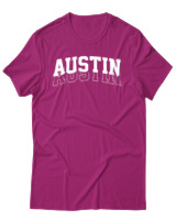 T-Shirt Αντρικό - Austin Double - Color Thumbnail Φουξια