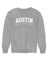 Φούτερ χωρίς κουκούλα Γυναικείο - Austin Double - Color Thumbnail Γκρι Μελανζέ