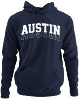 Φούτερ με κουκούλα - Austin Double - Color Thumbnail Navy Blue