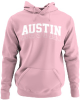 Φούτερ με κουκούλα - Austin Double - Color Thumbnail Pink