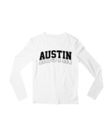 Μακρυμάνικο Μακό Παιδικό - Austin Double - Color Thumbnail 'Ασπρο