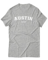 T-Shirt Αντρικό - Austin - Color Thumbnail Γκρι Μελανζέ