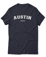 T-Shirt Αντρικό - Austin - Color Thumbnail Σκούρο Μπλε