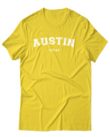 T-Shirt Αντρικό - Austin - Color Thumbnail Χρυσό Κίτρινο