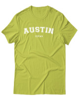 T-Shirt Αντρικό - Austin - Color Thumbnail Λαχανί