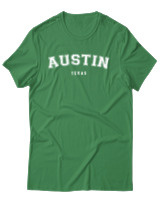 T-Shirt Αντρικό - Austin - Color Thumbnail Πράσινο