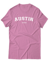 T-Shirt Αντρικό - Austin - Color Thumbnail Ροζ