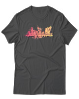 T-Shirt Αντρικό - Austin Texas - Color Thumbnail Ανθρακί