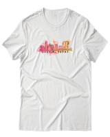 T-Shirt Αντρικό - Austin Texas - Color Thumbnail Άσπρο