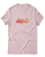 T-Shirt  Γυναικείο - Austin Texas - Color Thumbnail Απαλό Ροζ