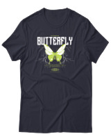 T-Shirt Αντρικό - Authentic Butterfly - Color Thumbnail Σκούρο Μπλε