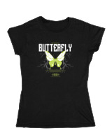 Κοριτσίστικο Κοντομανικο Παιδικό - Authentic Butterfly - Color Thumbnail Μαύρο