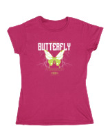 Κοριτσίστικο Κοντομανικο Παιδικό - Authentic Butterfly - Color Thumbnail Φουξια