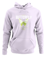 Φούτερ με κουκούλα Αντρικό - Authentic Butterfly - Color Thumbnail Lilac