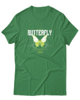 T-Shirt  Γυναικείο - Authentic Butterfly - Color Thumbnail Πράσινο