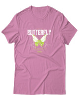 T-Shirt  Γυναικείο - Authentic Butterfly - Color Thumbnail Ροζ