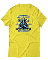 T-Shirt Αντρικό - Automotiv - Color Thumbnail Κίτρινο