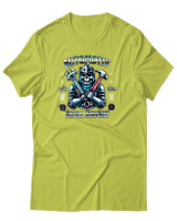 T-Shirt Αντρικό - Automotiv - Color Thumbnail Λαχανί