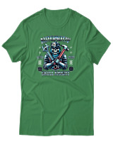 T-Shirt Αντρικό - Automotiv - Color Thumbnail Πράσινο