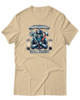 T-Shirt Αντρικό - Automotiv - Color Thumbnail Μπεζ