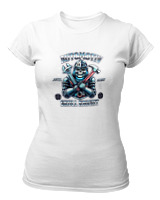 T-Shirt Στενή Γραμμή Γυναικείο - Automotiv - Color Thumbnail ΄Ασπρο