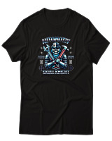 T-Shirt  Γυναικείο - Automotiv - Color Thumbnail Μαύρο